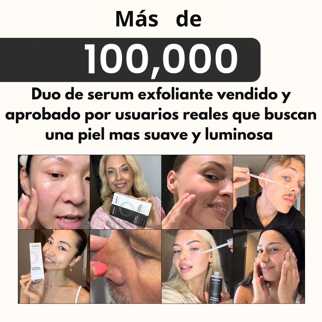 Dúo Exfoliante de Arroz 2 Pasos | Elimina Puntos Negros y Reduce Poros